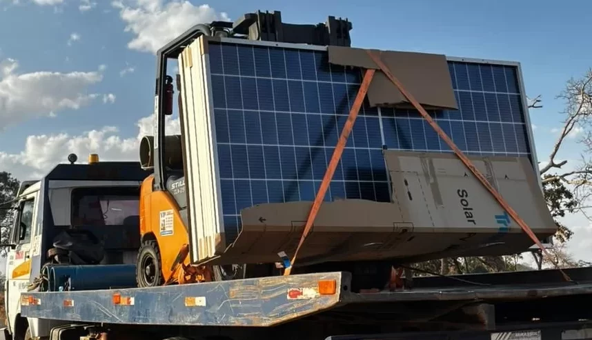 Entrega de Carga e Equipamentos em Trânsito